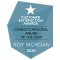 Roy Morgan Domestic Regional Airline of the Year 2025